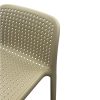 Beige Stacking Bar Stools