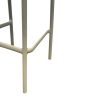Beige Stacking Bar Stools