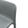 Grey Stacking Bar Stools