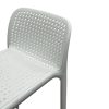White Stacking Bar Stools