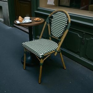 Green Paris Bistro Chairs - BE Furniture Sale