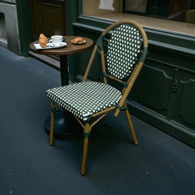 Green Paris Bistro Chairs - BE Furniture Sale