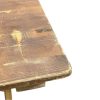 Wooden Rustic Trestle Table
