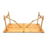 Wooden Rustic Trestle Table