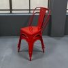 Red Metal Tolix Chairs