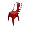 Red Metal Tolix Chairs