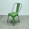 Green Metal Tolix Chairs