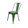 Green Metal Tolix Chairs