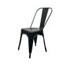 Matt Black Tolix Chairs