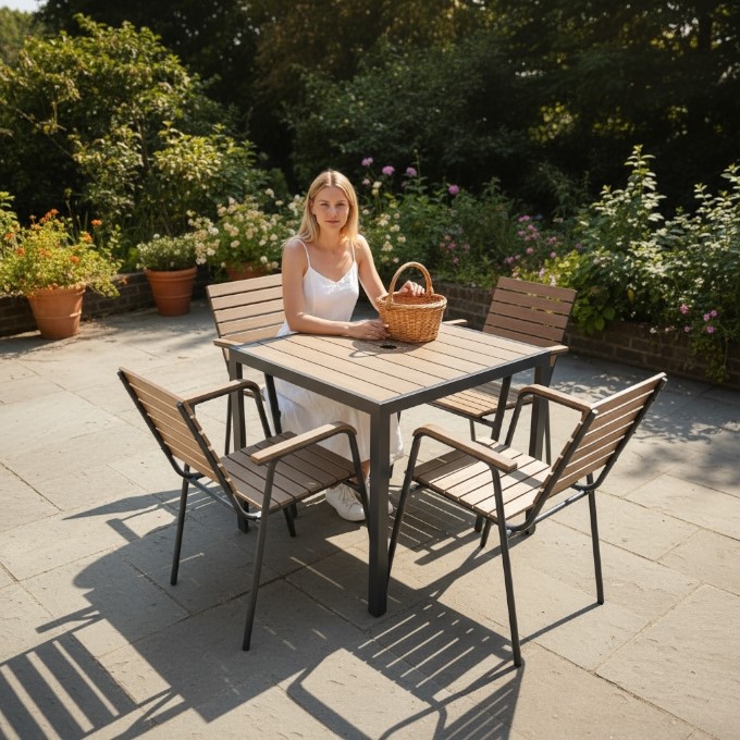 Outdoor Durawood Furniture Set