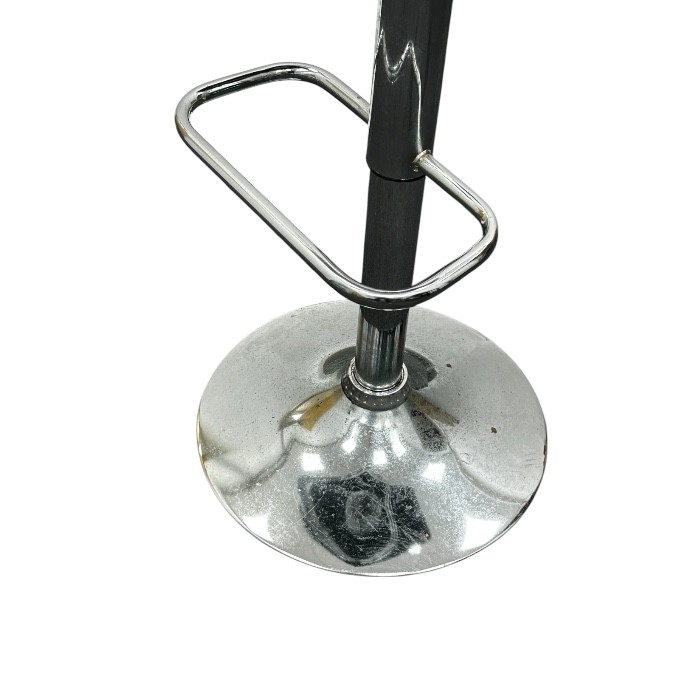 Black Leather High Stools