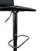 Black Leather High Stools Black Leather High Stools