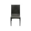 Dark Brown Rattan Chair