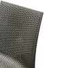 Dark Brown Rattan Chair