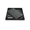 Black Rattan Garden Table