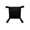 Black Rattan Garden Table