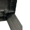 Black Rattan Garden Table